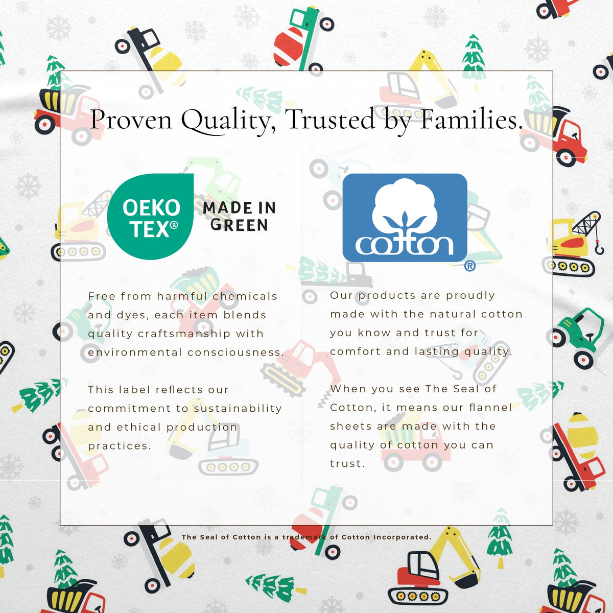 Turkish Cotton Christmas Flannel Sheets – Whittaker Holiday Prints – view 37