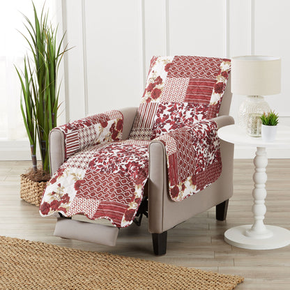 Reversible Patchwork Furniture Protector – Langdon Collection Sofa Cover – view 103