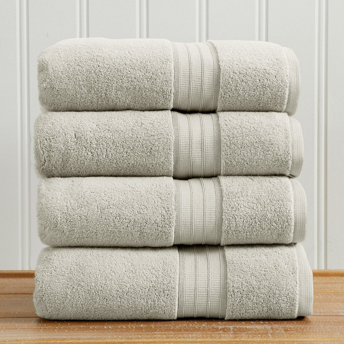 100% Cotton Premium Zero-Twist Bath Towel Set – Chiara Collection – view 36