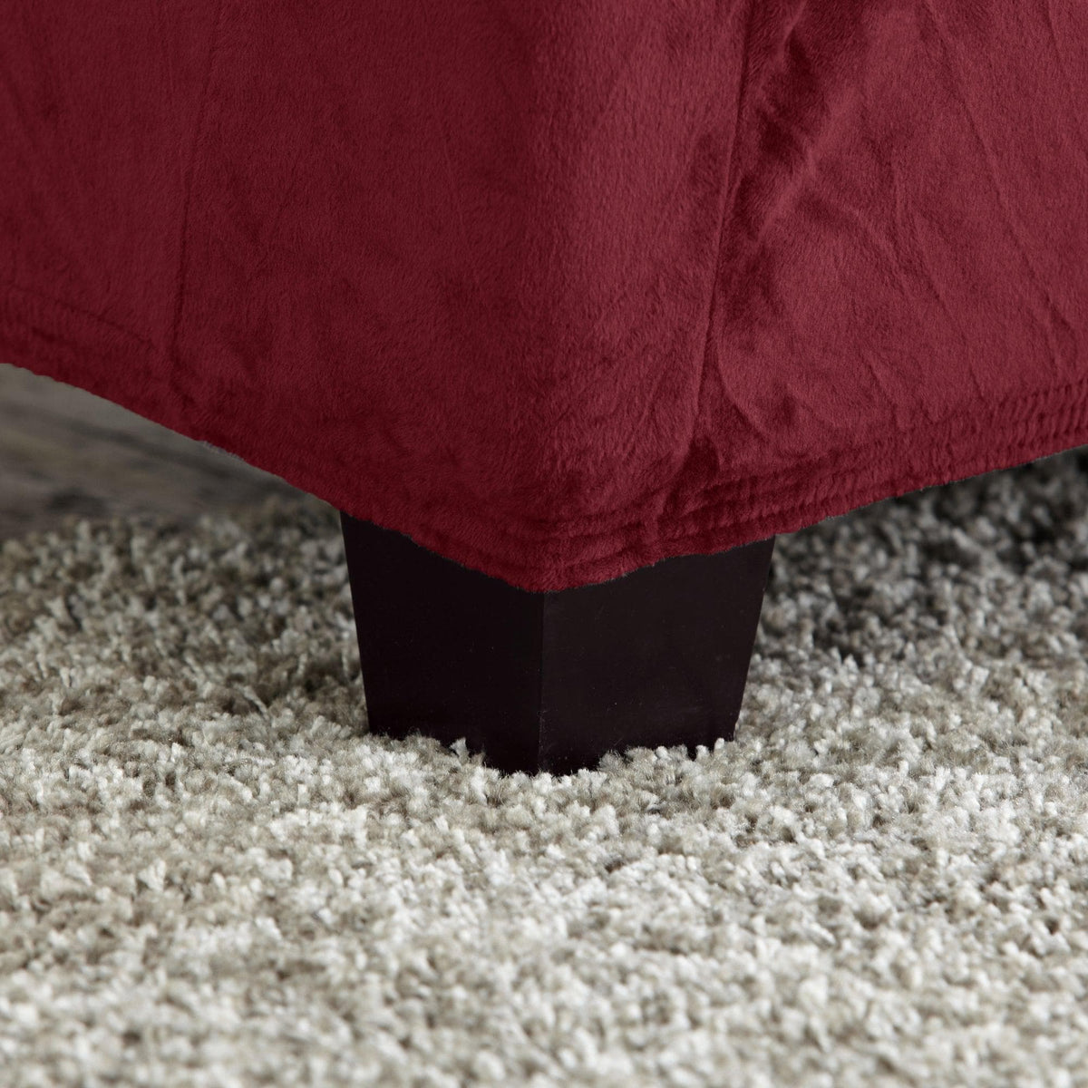 Velvet Stretch Slipcover – Gale Collection Form-Fit Sofa Cover – view 197