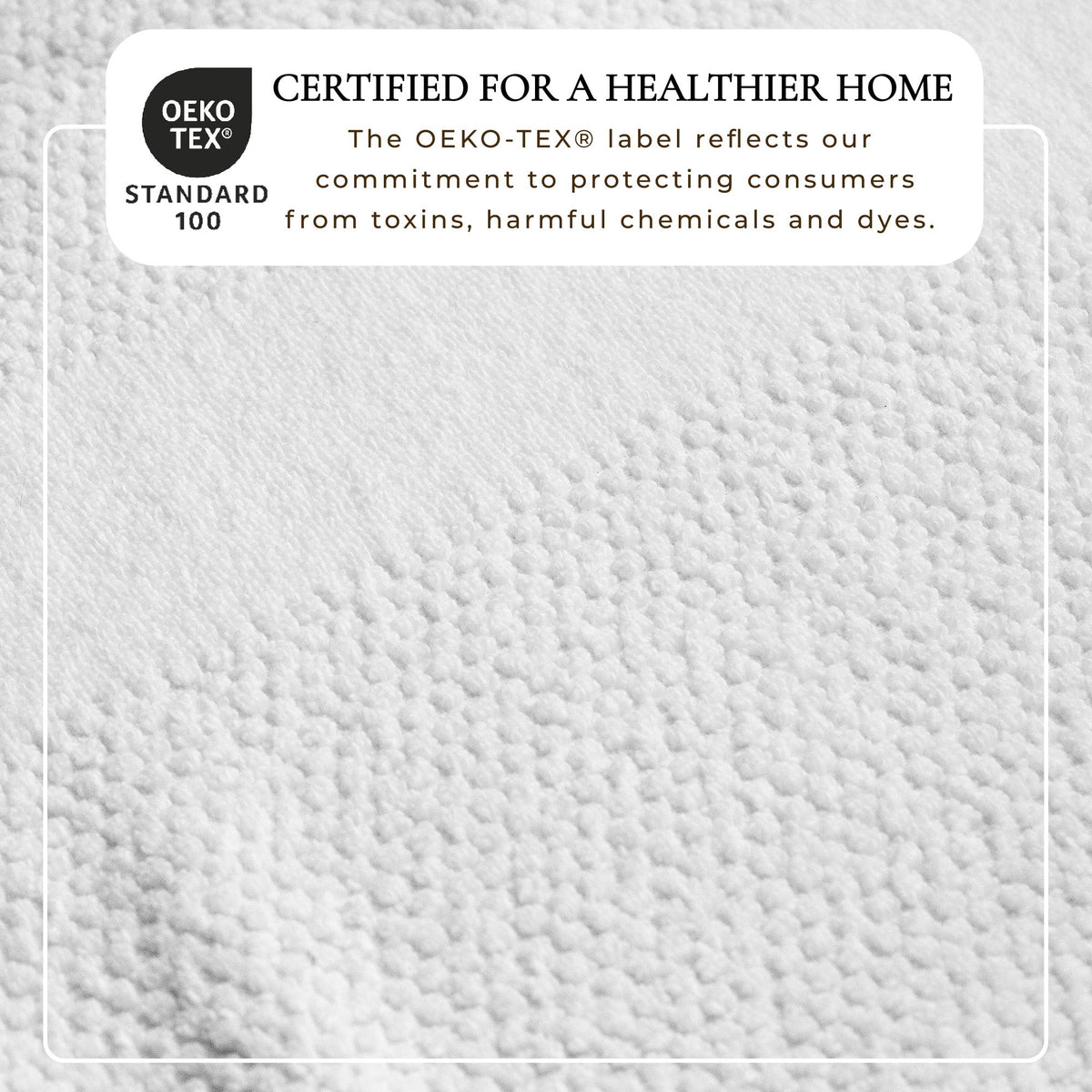 100% Cotton Rice Weave Textured Bath Towel Set – Marbella Collection – view 10