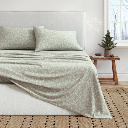 Turkish Cotton Flannel Sheet Set – Winter Floral Collection – view 31