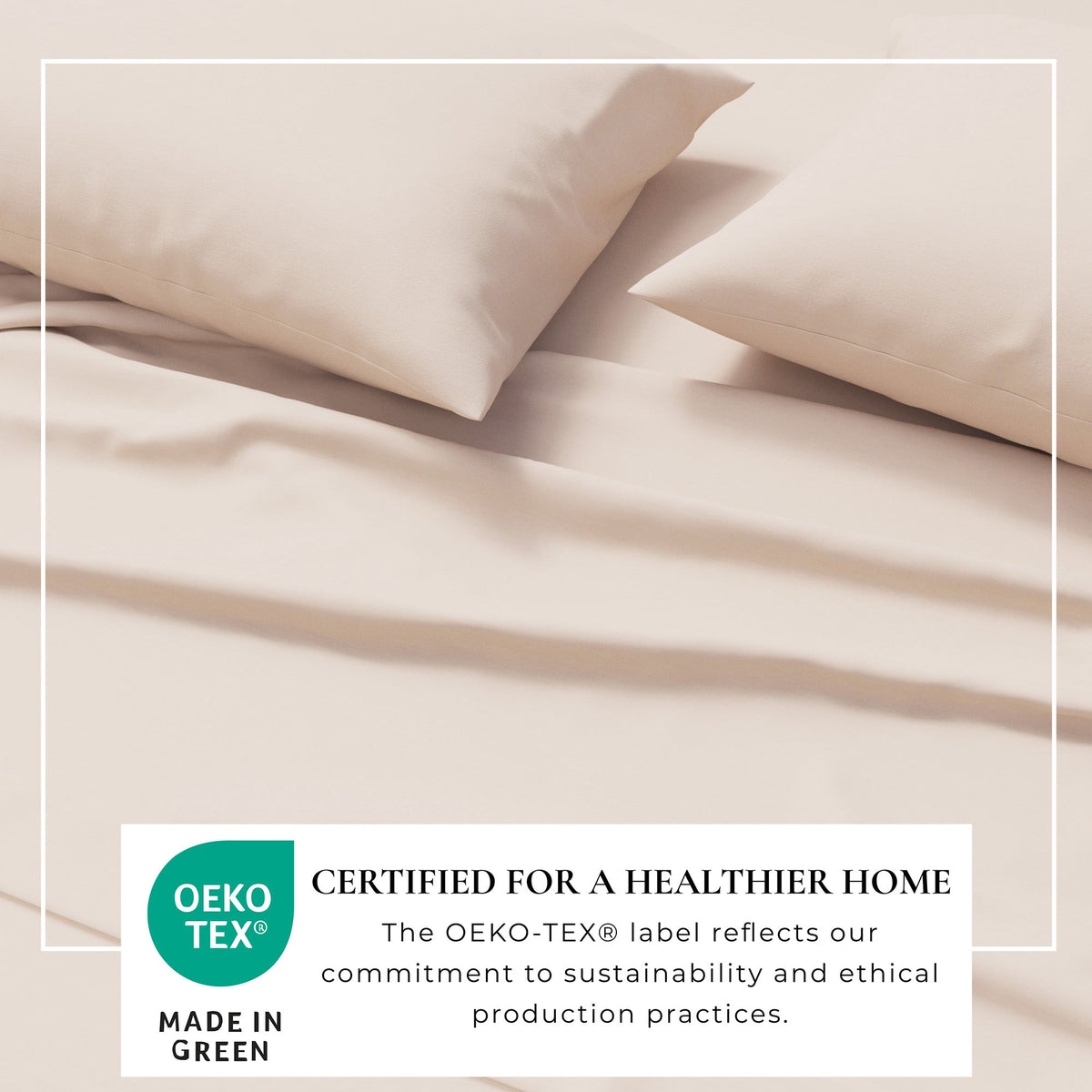 Heathered Jersey Knit Sheet Set – Carmen Collection – view 11