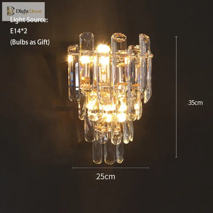LED Crystal Chandelier in Gold, Silver or Black, Round or Linear – view 7