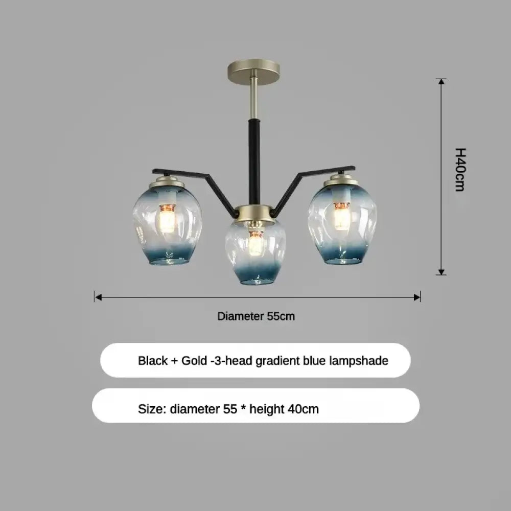 LED Magic Bean Molecular Chandelier, 3 to 10 Heads – view 24
