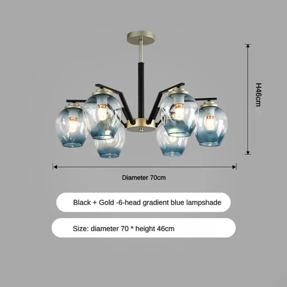 LED Magic Bean Molecular Chandelier, 3 to 10 Heads – view 30