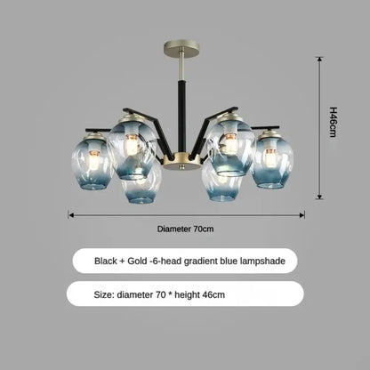 LED Magic Bean Molecular Chandelier, 3 to 10 Heads – view 30