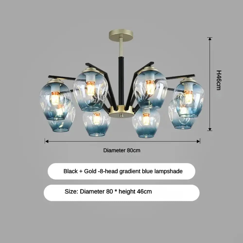 LED Magic Bean Molecular Chandelier, 3 to 10 Heads – view 10