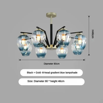 LED Magic Bean Molecular Chandelier, 3 to 10 Heads – view 10