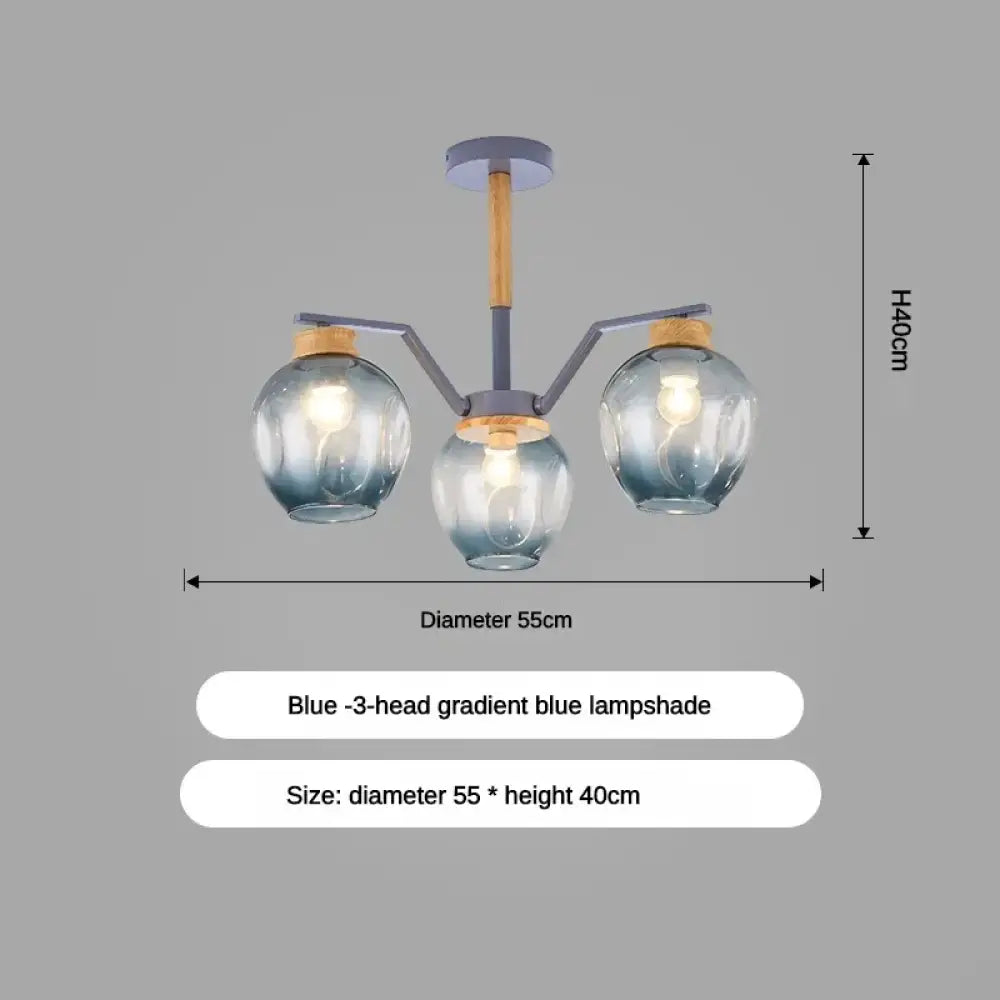 LED Magic Bean Molecular Chandelier, 3 to 10 Heads – view 20