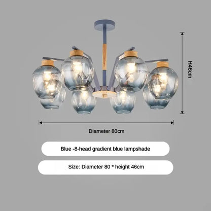 LED Magic Bean Molecular Chandelier, 3 to 10 Heads – view 7