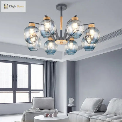 LED Magic Bean Molecular Chandelier, 3 to 10 Heads – view 2
