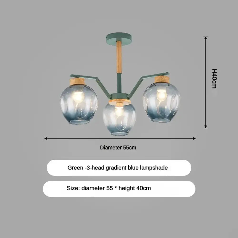 LED Magic Bean Molecular Chandelier, 3 to 10 Heads – view 22