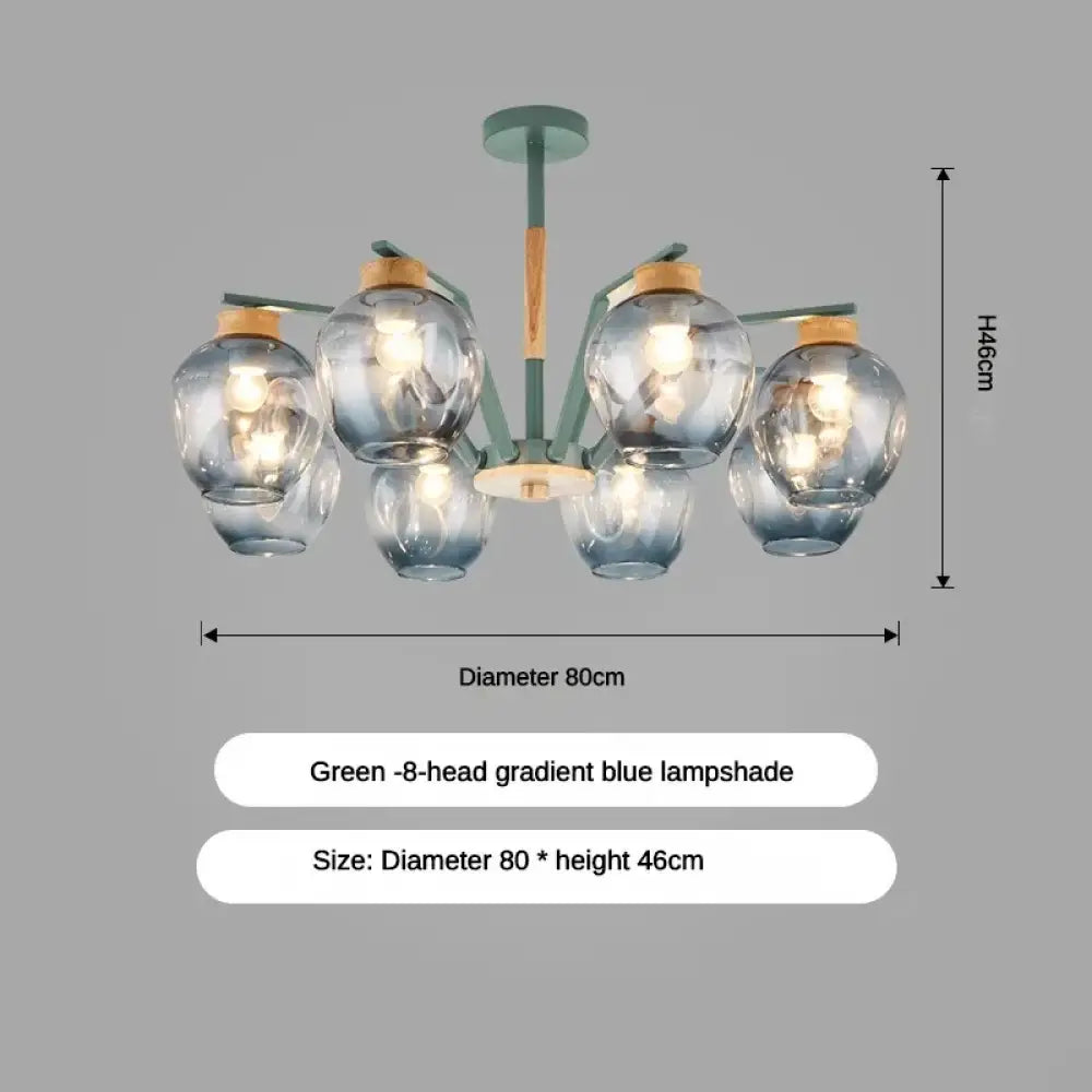 LED Magic Bean Molecular Chandelier, 3 to 10 Heads – view 8