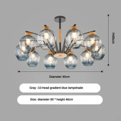 LED Magic Bean Molecular Chandelier, 3 to 10 Heads – view 26