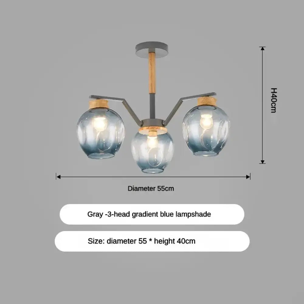 LED Magic Bean Molecular Chandelier, 3 to 10 Heads – view 23