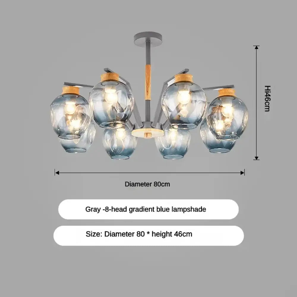 LED Magic Bean Molecular Chandelier, 3 to 10 Heads – view 9