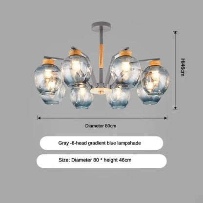 LED Magic Bean Molecular Chandelier, 3 to 10 Heads – view 9