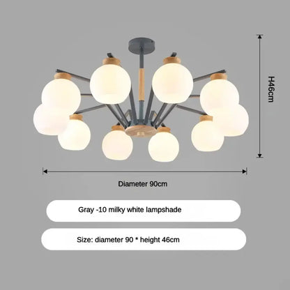 LED Magic Bean Molecular Chandelier, 3 to 10 Heads – view 28