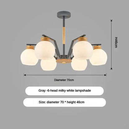 LED Magic Bean Molecular Chandelier, 3 to 10 Heads – view 15