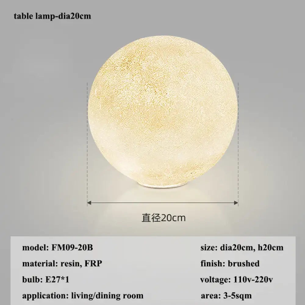 Wabi-Sabi Moon LED Pendant Light in FRP, 15 to 60 cm – view 14
