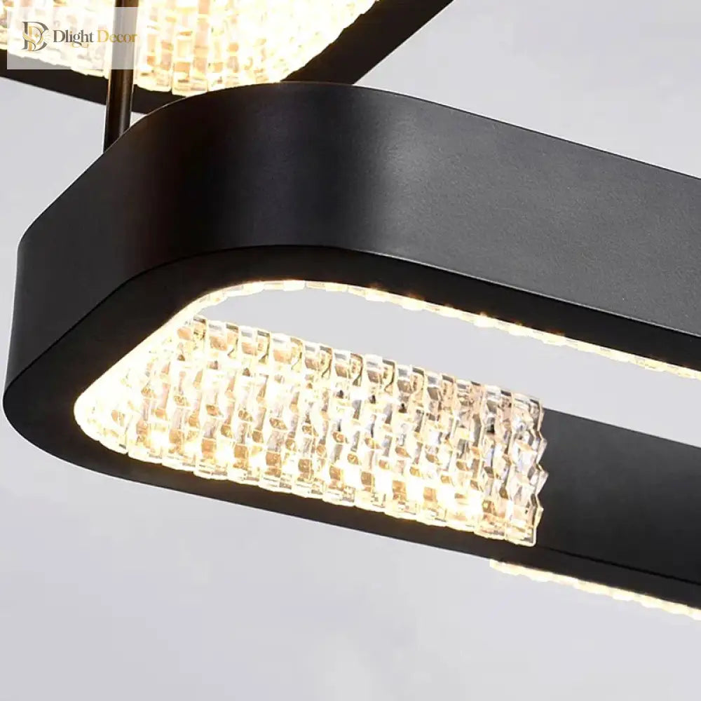 Modern LED Ring Pendant Light for Dining Room with Remote Dimming – view 6