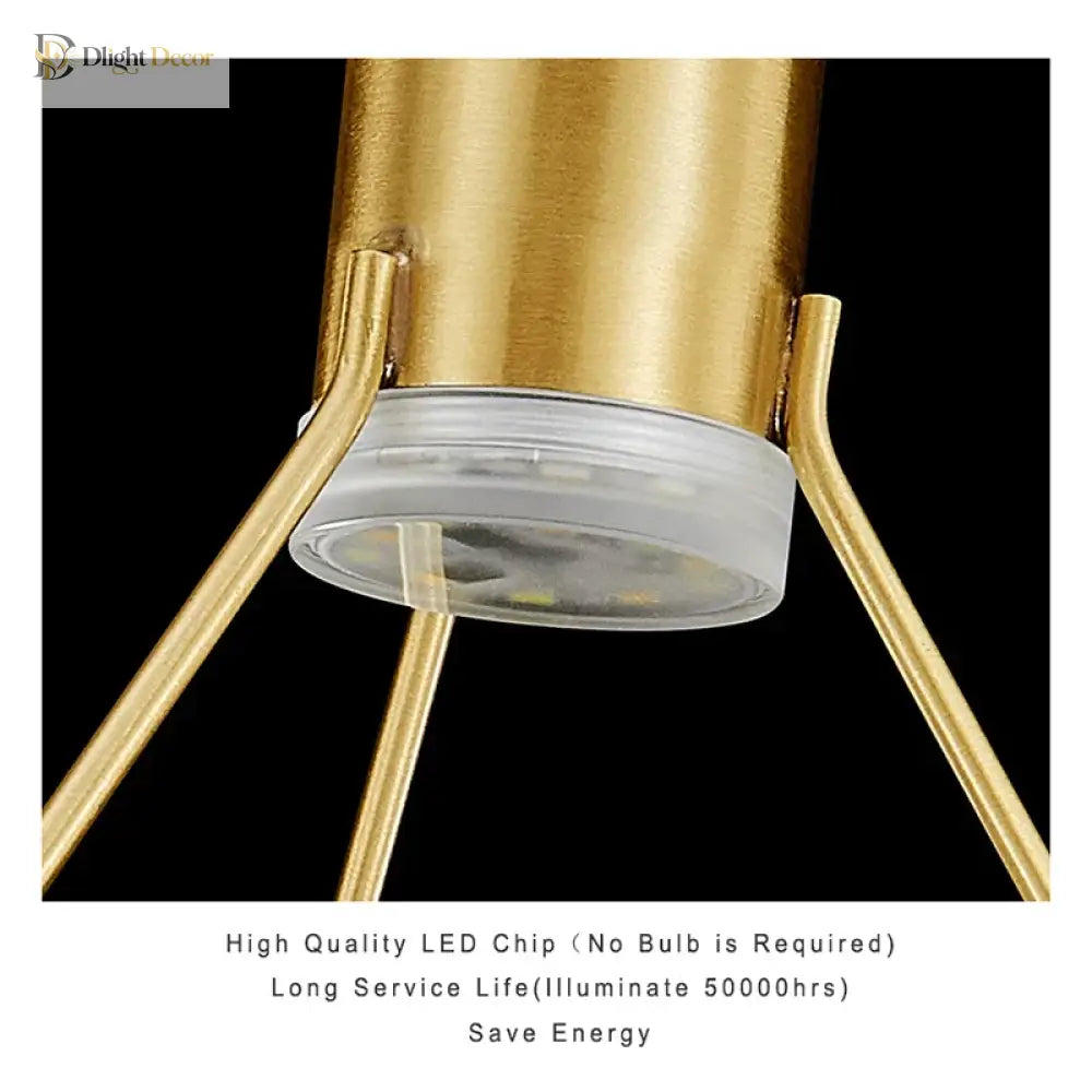 Modern Crystal LED Pendant Light for Kitchen Island, 1 to 5 Lights – view 6