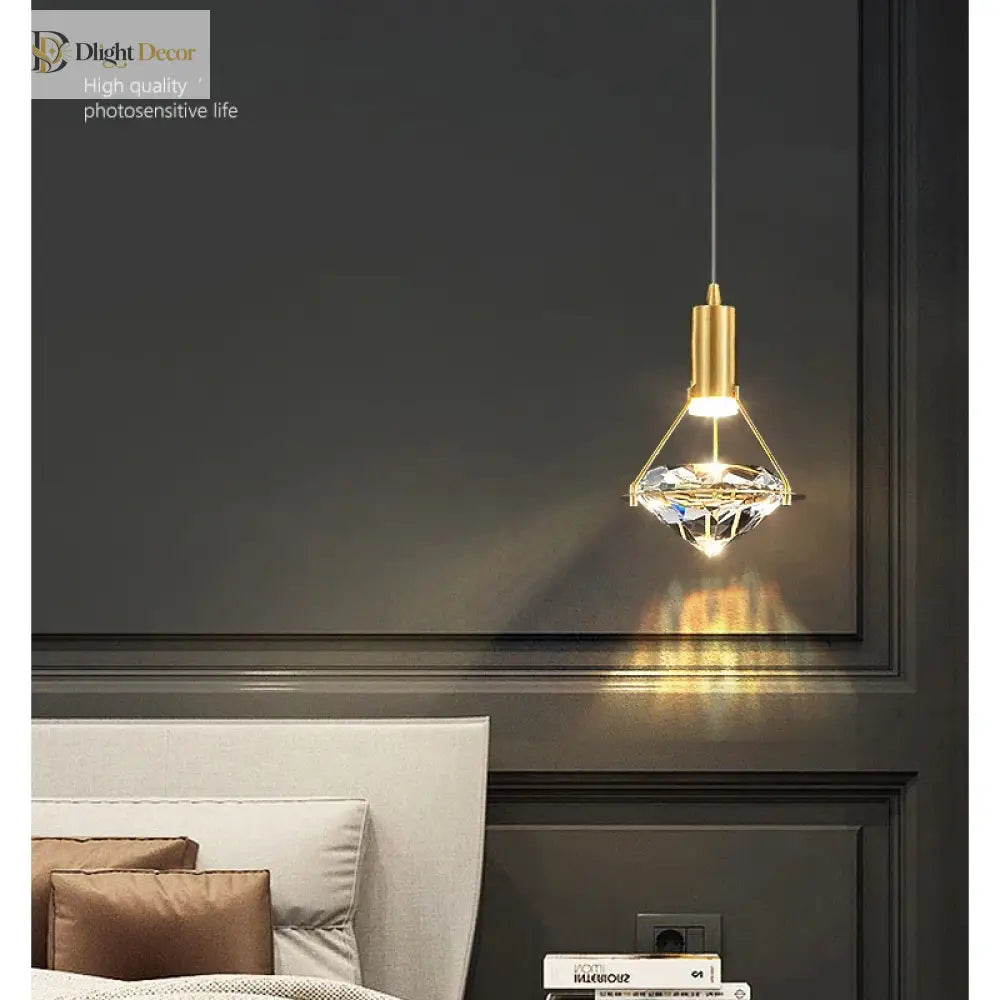 Modern Crystal LED Pendant Light for Kitchen Island, 1 to 5 Lights – view 4