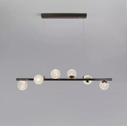 Signature Modern Black LED Pendant Light for Dining Room – view 7