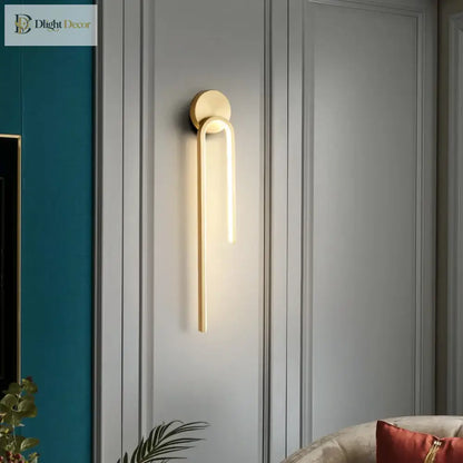 LED Modern Signature Wall Sconce – Left, Right or Pair Bedroom Light – view 6
