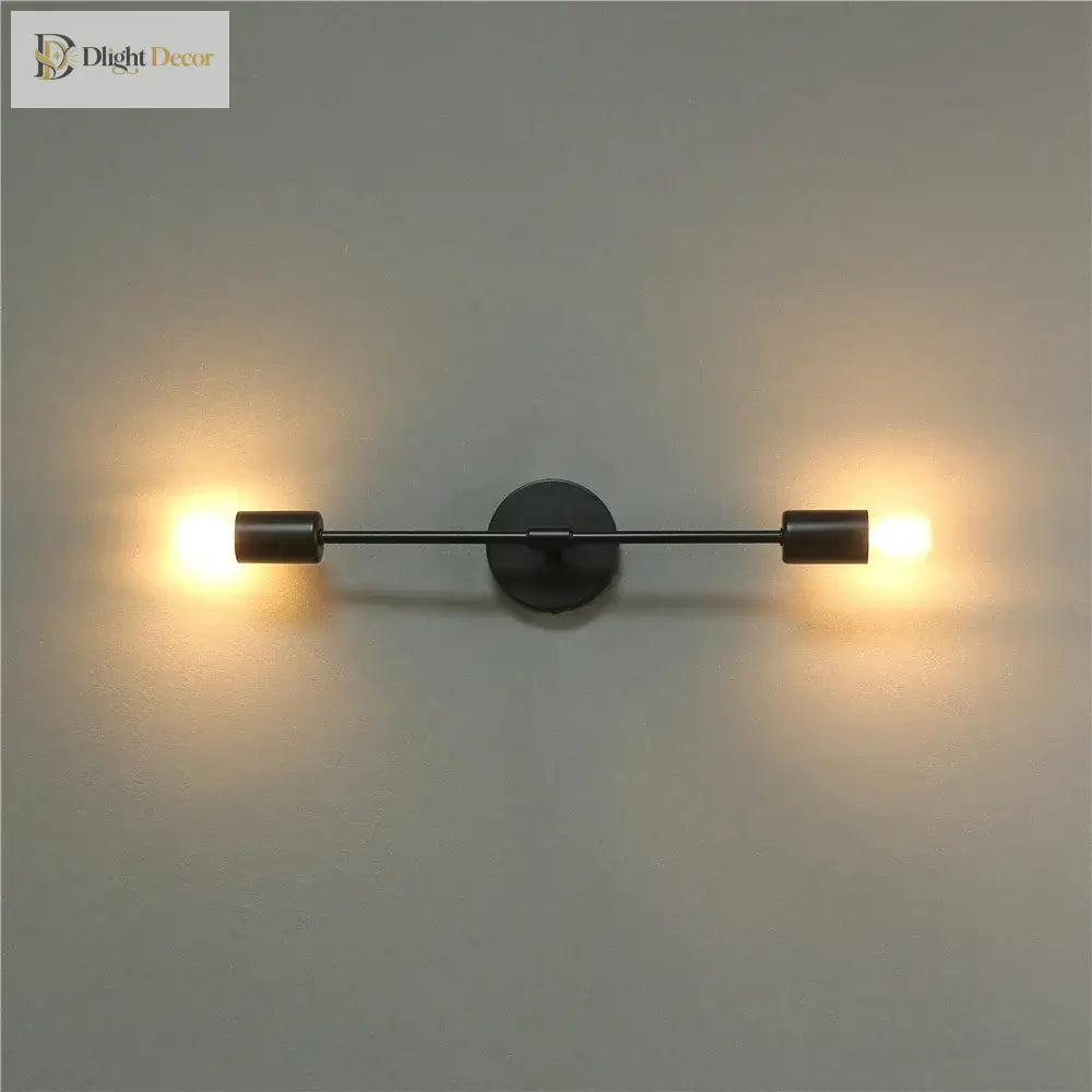 Modern Double Head LED Wall Sconce – Adjustable Living Room Light – view 4