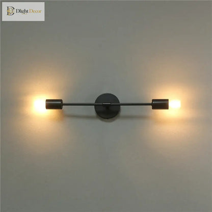 Modern Double Head LED Wall Sconce – Adjustable Living Room Light – view 4