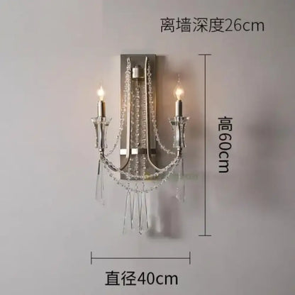 Nordic Crystal Chandelier in Silver or Gold, 2 to 12 Lights – view 17