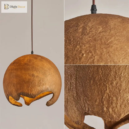 Japanese Wabi-Sabi Nordic LED Pendant Light for Dining Room – view 6