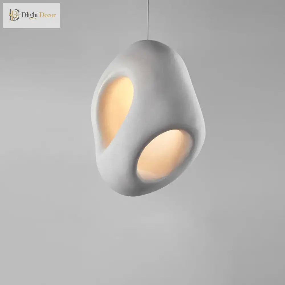 Nordic Wabi-Sabi Creative LED Pendant Light for Dining and Bedroom – view 5