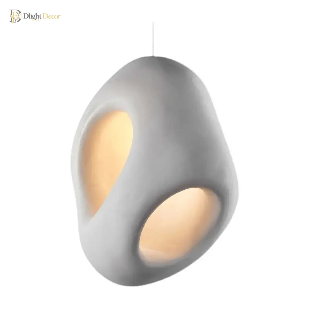 Nordic Wabi-Sabi Creative LED Pendant Light for Dining and Bedroom – view 6