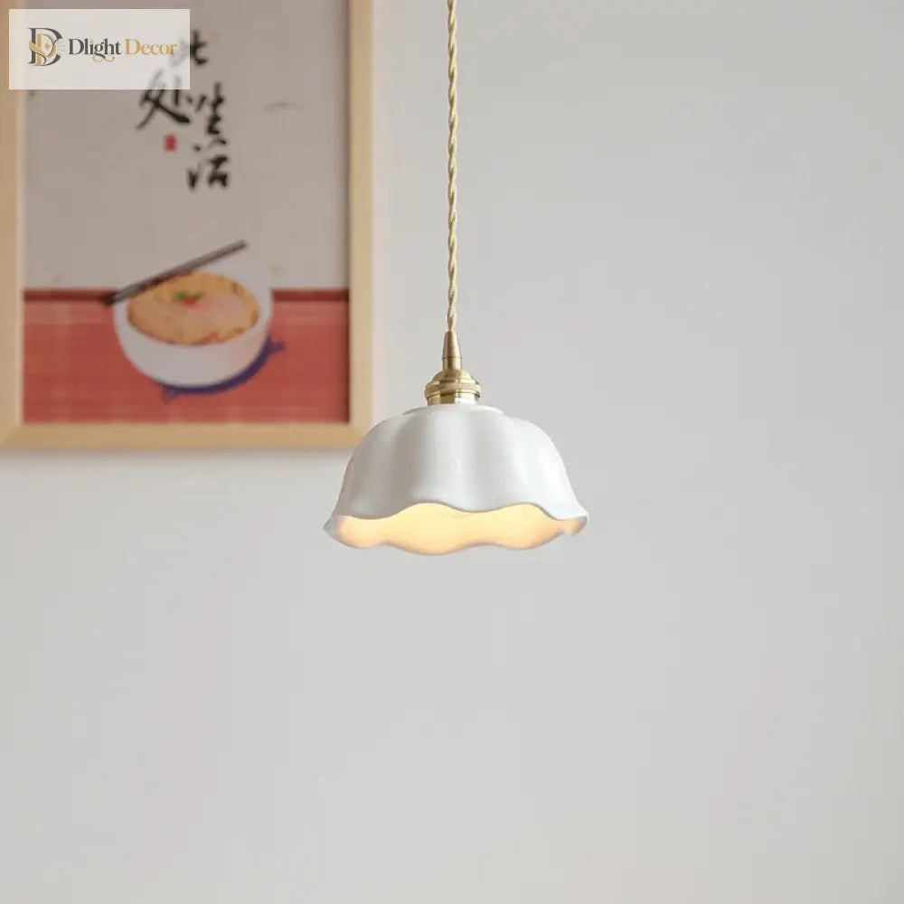 Nordic Ceramic LED Pendant Light for Kitchen Island – view 3
