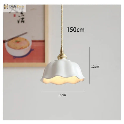 Nordic Ceramic LED Pendant Light for Kitchen Island – view 6