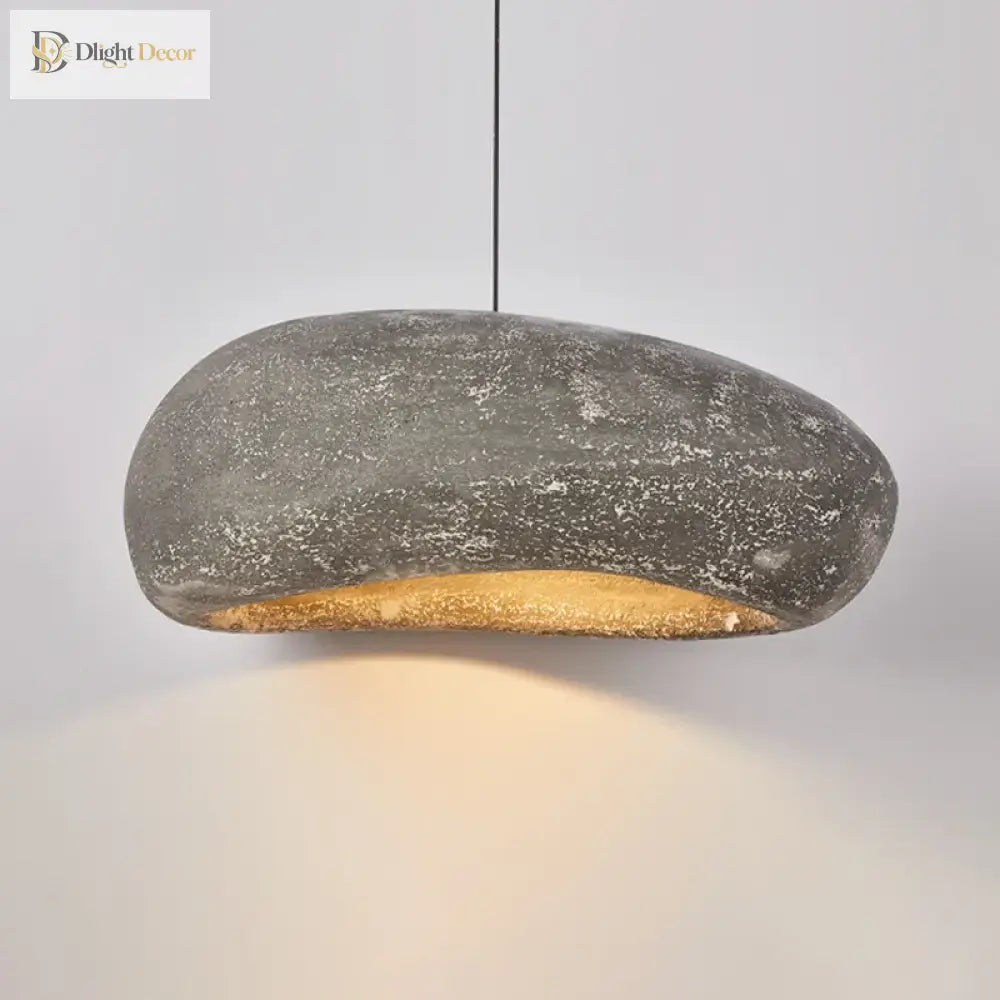 Nordic Retro Wabi-Sabi LED Pendant Light for Dining Room – view 6