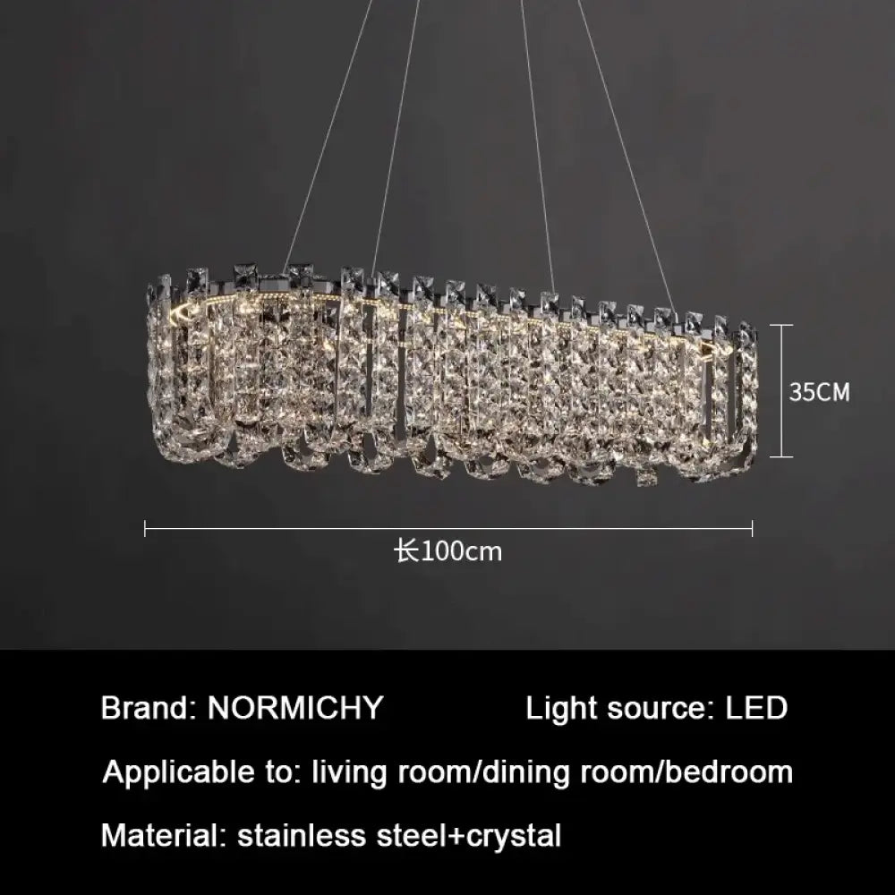 Signature Crystal LED Chandelier, Round, Tiered or Linear – view 13