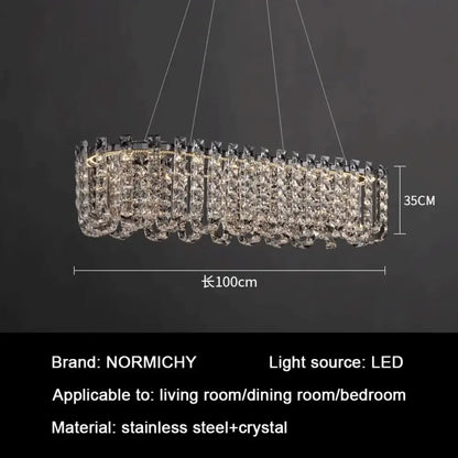 Signature Crystal LED Chandelier, Round, Tiered or Linear – view 13