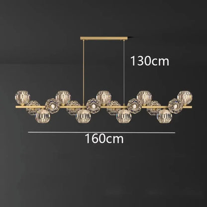 Signature Modern LED Chandelier for Dining Room, 7 to 19 Heads – view 12