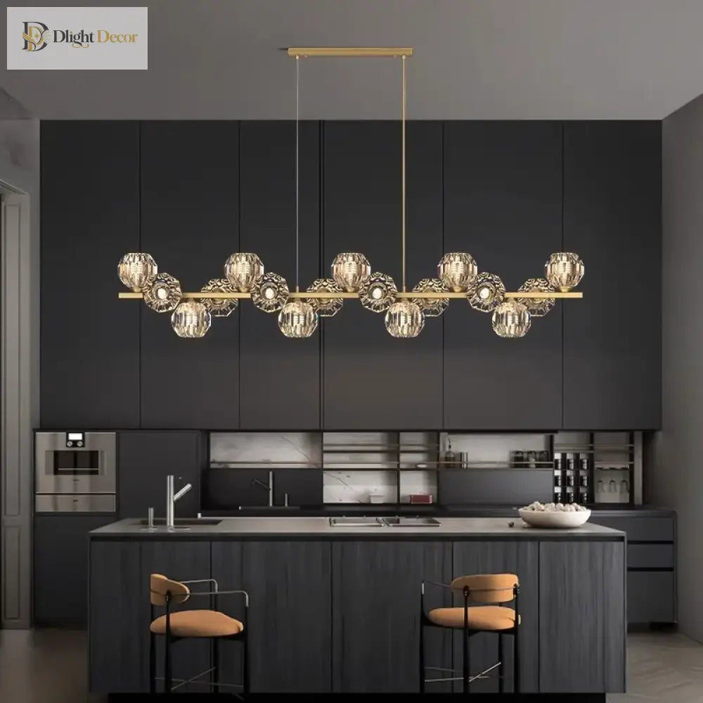 Signature Modern LED Chandelier for Dining Room, 7 to 19 Heads – view 2