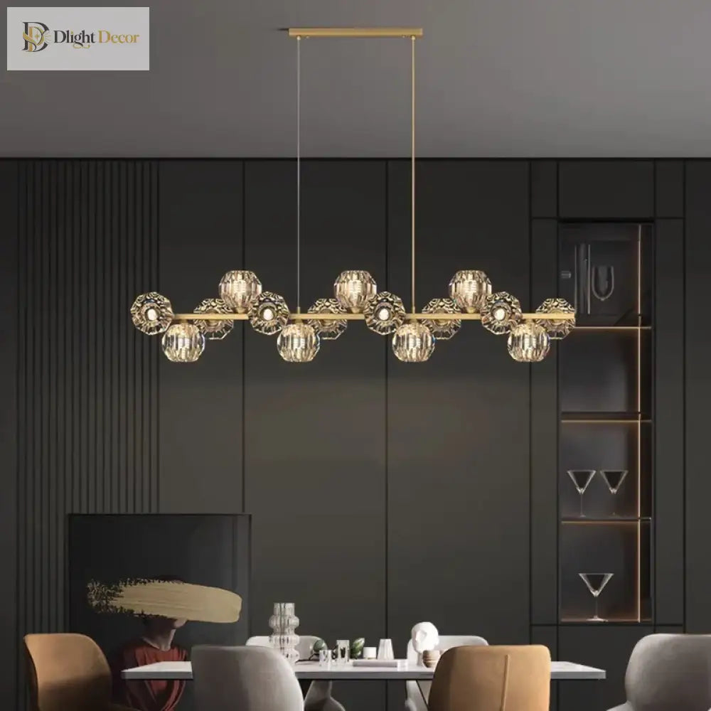 Signature Modern LED Chandelier for Dining Room, 7 to 19 Heads – view 4