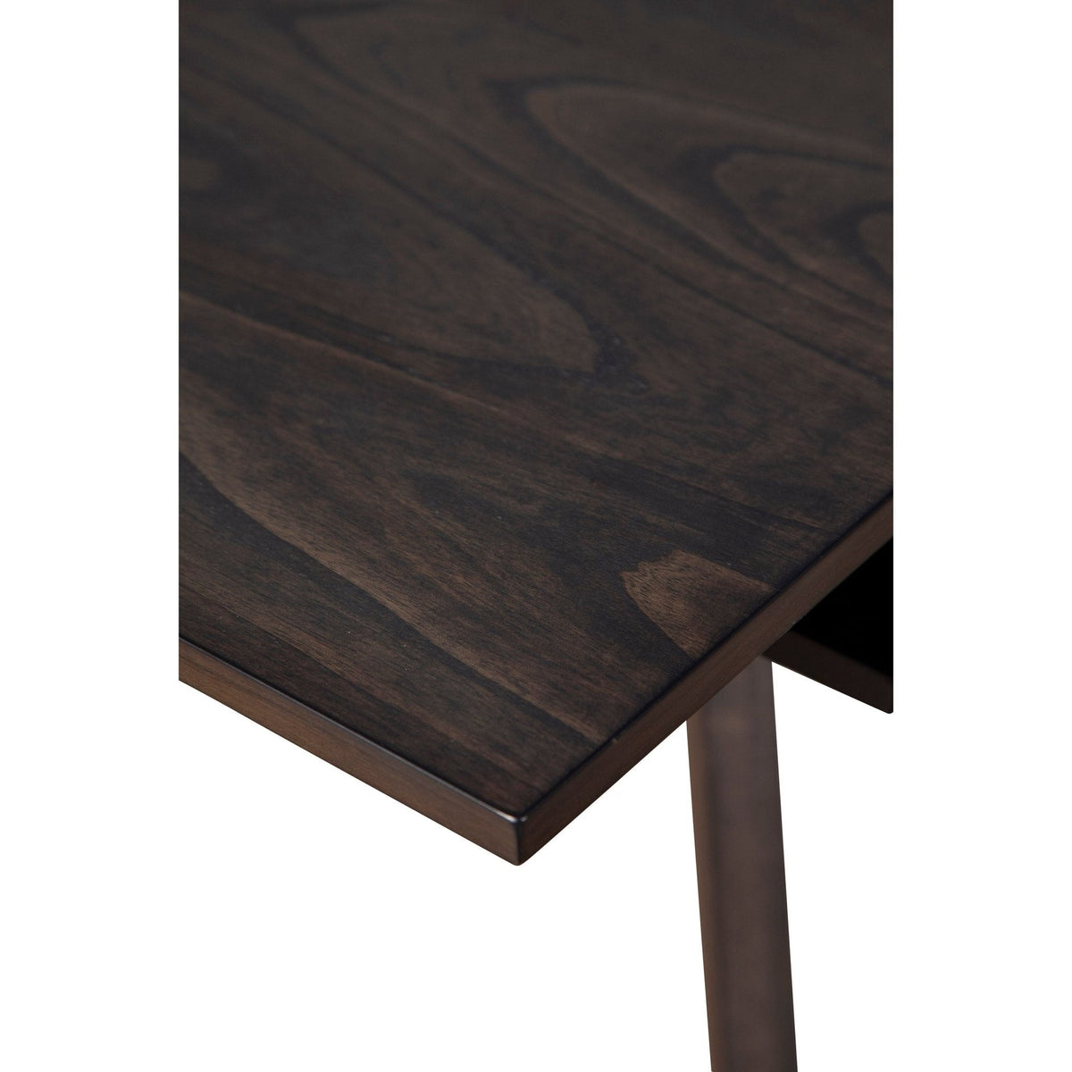 Lennox Extension Dining Table in Dark Tobacco Rubberwood – view 7