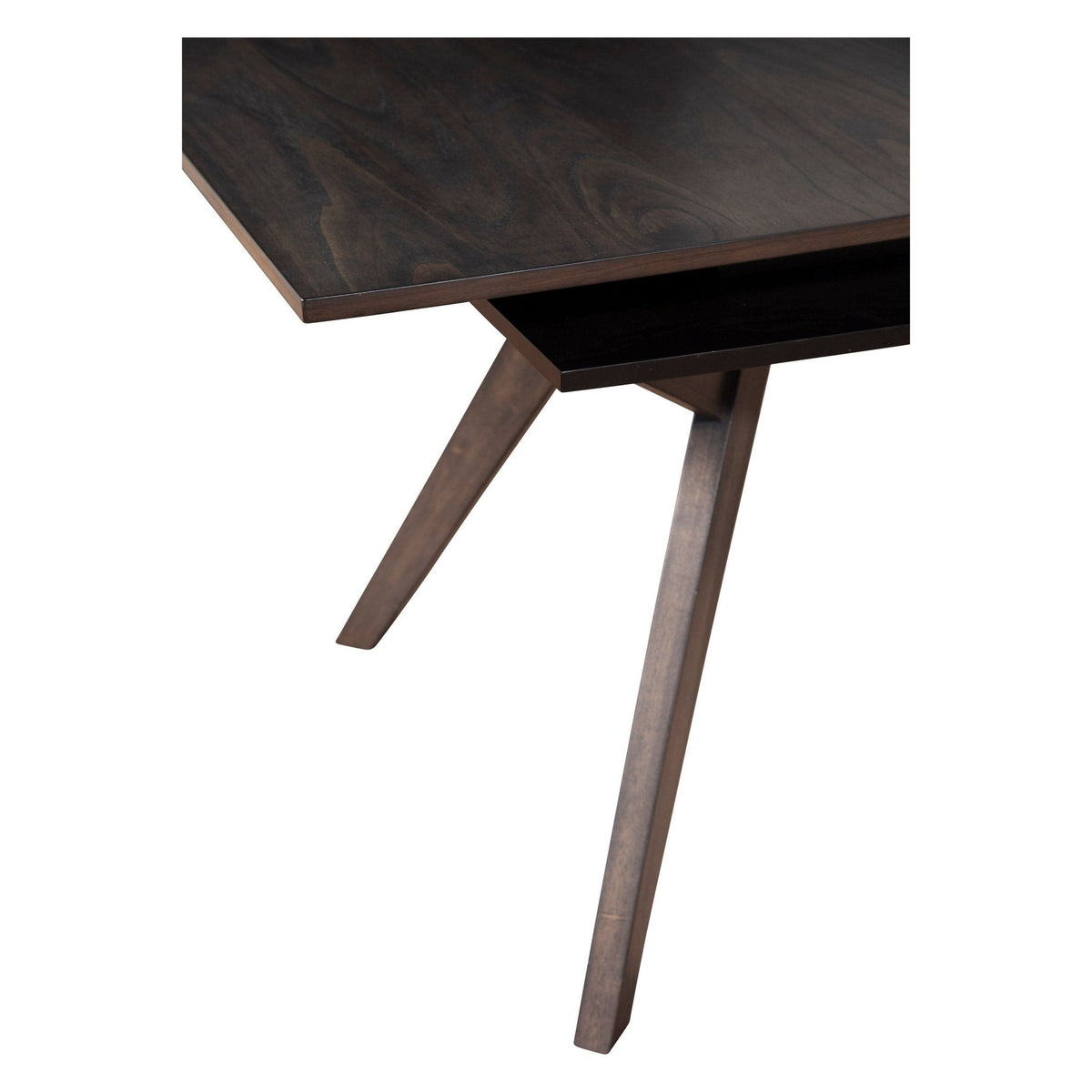 Lennox Extension Dining Table in Dark Tobacco Rubberwood – view 6