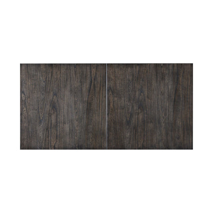 Lennox Extension Dining Table in Dark Tobacco Rubberwood – view 5