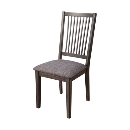 Lennox Slat Back Dining Side Chairs, Dark Tobacco – view 4