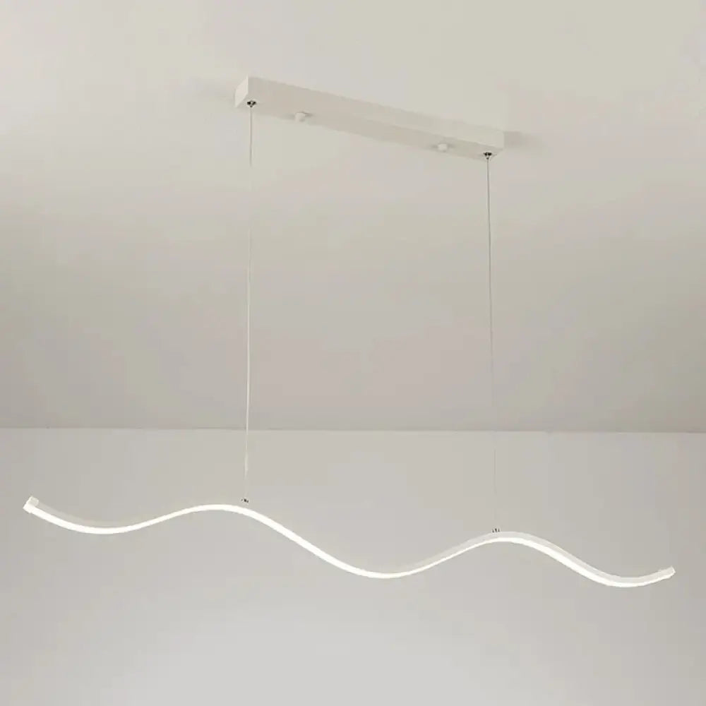Linnea Nordic Linear LED Chandelier for Dining Room, 100 or 150 cm – view 8