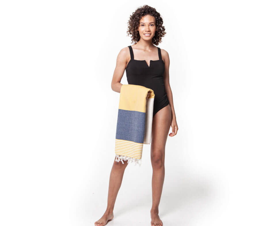 Multi Color Turkish Towel Bundle, Hand Woven and Pre-Washed Cotton – view 36